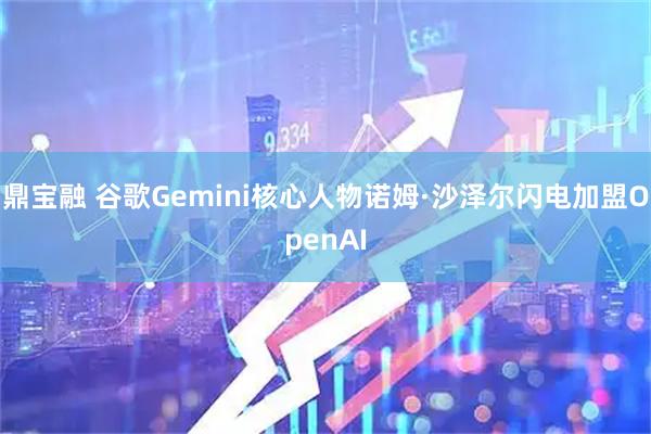 鼎宝融 谷歌Gemini核心人物诺姆·沙泽尔闪电加盟OpenAI